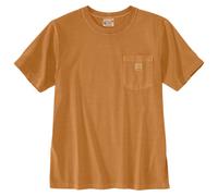Carhartt Irvine Relaxed Garment Dyed Maglietta, marrone, taglia XL per maschi
