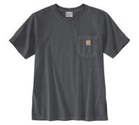 Carhartt Maglietta Irvine Relaxed Garment Dyed - Grigio Taglia 2XL Uomo