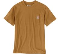 Carhartt - Workw Pocket S/S - T-shirt L arancione/marrone