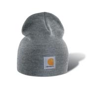 Carhartt Knit Beanie, Cappello A Cuffia Uomo, Heather Grey, Taglia unica