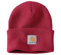 Carhartt Knit Cuffed Beanie Cappello, Rosso Industriale, Taglia Unica Unisex-Adulto