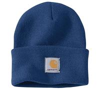 Carhartt Knit Cuffed Beanie, Cappello Unisex - Adulto, Blu (Lungolago), Taglia unica