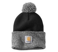 Carhartt, Knit Pom-Pom Cuffed Beanie Unisex, Nero, OFA