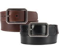 Carhartt Leather, cintura reversibile W34 male Marrone Scuro/Nero