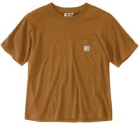 Carhartt Lightweight Crewneck, maglietta donna M female Marrone Chiaro
