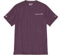 Carhartt LWD, maglietta M male Rosso Scuro
