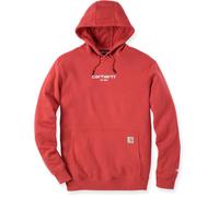 Carhartt Lightweight Logo Graphic Felpa, rosso, Taglia S