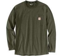 Carhartt Flex Pocket, t-shirt manica lunga S male Verde Scuro (G73)