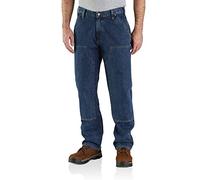 Carhartt Loose Fit Double Front Logger Jean Jeans, Canal, 38W x 34L Uomo