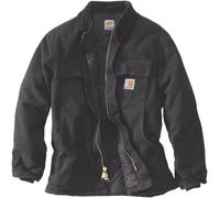 Carhartt Loose Fit Firm Duck Insulated Traditional 3 Warmest Cappotto, nero, taglia M per maschi