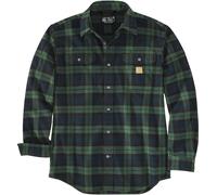 Carhartt Heavyweight Flannel Plaid, camicia L male Verde/Blu