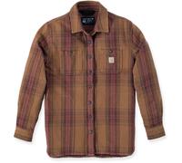 Carhartt Loose Fit Heavyweight Twill Camicia da donna, marrone, Taglia L