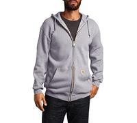Carhartt Midweight Felpa con zip, grigio, taglia S