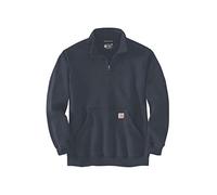 Carhartt Quarter-Zip Felpa, blu, taglia L