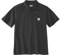 Carhartt Loose Fit Short-Sleeve Pocket Polo, nero, taglia M per maschi