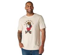Carhartt Maglietta da uomo a maniche corte leggera con grafica Active Jac, Latte d'avena, L