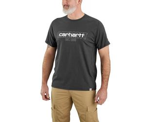 Carhartt Maglietta da uomo con logo Force Graphic, Carbonio, XL