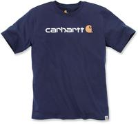 Carhartt Maglietta da uomo Core Logo T-Shirt S/S Navy XXL