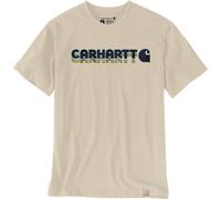 Carhartt Maglietta Irvine rilassata con logo a strati 107318 S