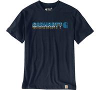 Carhartt Maglietta Irvine rilassata con logo a strati 107318 S