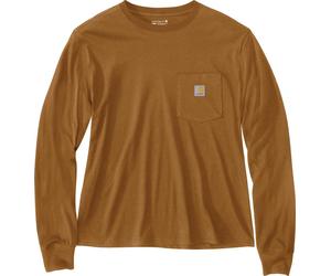 Carhartt Maglietta leggera da donna L/S Pocket 106121 XL