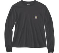 Carhartt Maglietta leggera da donna L/S Pocket Nero L