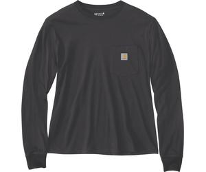 Carhartt Maglietta leggera da donna L/S Pocket Nero S