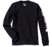 Carhartt Maglietta Logo Long Sleeve T-Shirt Nero M