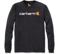 Carhartt Maglietta Uomo Core Logo L/S Carbon Heather M
