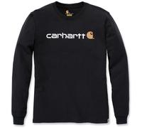 Carhartt Maglietta Uomo Core Logo L/S Nero XS
