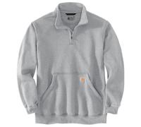 Carhartt Marquette Quarter-Zip Felpa, grigio, Taglia L