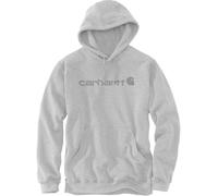 Carhartt Marquette Logo Felpa, Grigio chiaro, Taglia L