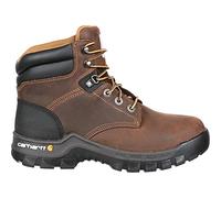 Carhartt Men's 6" Rugged Flex Waterproof Breathable Composite Toe Leather Work Boot CMF6366,Brown Oil Tanned Leather,9 M US