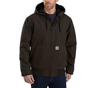 Carhartt Men's Active Jacket J130 (Regular and Big & Tall Sizes), Dark Brown, Medium