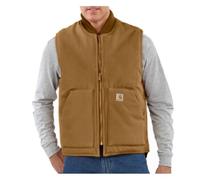 Carhartt Men's Big & Tall Duck Vest,Carhartt Brown,X-Large Tall
