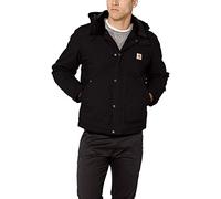 Carhartt Men's Big & Tall Full Swing Steel Jacket, Black, Large