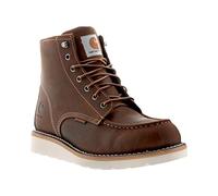 Carhartt Men's CMW6095 6" Moc Toe Casual Wedge Work Boot, Brown, 9 M US