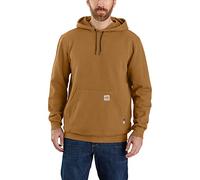 Carhartt Men's Flame-Resistant Force Loose Fit Midweight Sweatshirt, Brown, Large