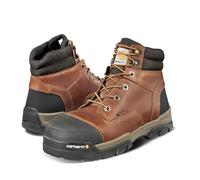 Carhartt Men's Ground Force 6-Inch Brown Waterproof Work Boot - Composite Toe, Peanut Oil Tan Leather, 13 M US - New For 2017 - CME6355