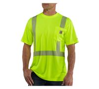Carhartt Men's High Visibility Force Short Sleeve Class 2 Tee,Brite Lime,Medium