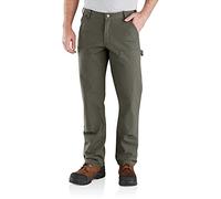 Carhartt Men's Rugged Flex Relaxed Fit Pant, Moss 2, 36 x 32