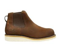 Carhartt Men's Wedge 5" Chelsea Pull-On Soft Toe FW5033-M Boot, DARK BISON OIL TANNED, 10 Wide