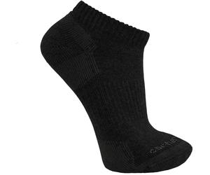 Carhartt Midweight Cotton Blend Low Cut Calzini da donna - Pacco da 3, nero, Taglia M