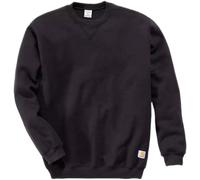 Carhartt Felpa girocollo Midweight Crew Vestibilità ampia Media pesantezza Uomo Nero XS
