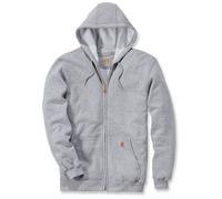 Carhartt Midweight Felpa con zip, grigio, taglia XL