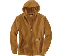 Carhartt Midweight Felpa con zip, marrone, taglia L per maschi
