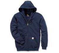 Carhartt Midweight Felpa con zip, blu, taglia 2XL
