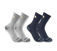 Carhartt Midweight Logo Crew Sock 2 Pack Calzini Uomo