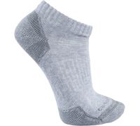 Carhartt Midweight Low Cut Calzini (3 paia), grigio, Taglia L