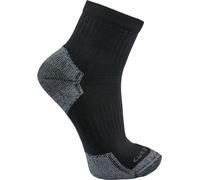 Carhartt Midweight Quarter Calzini (3 paia), nero/grigio, Taglia XL